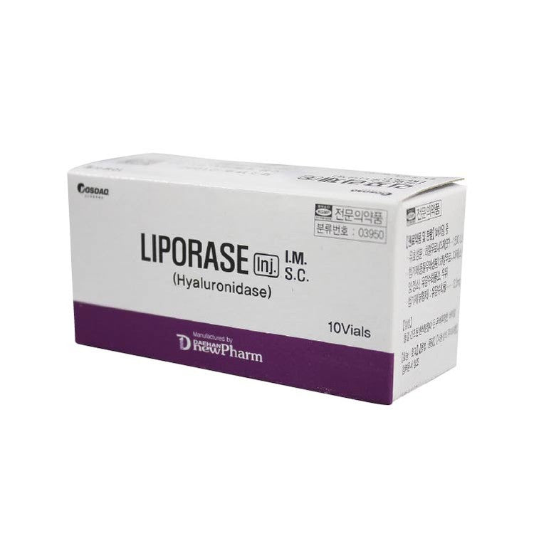 Liporase Inj. (Hyaluronidase) (1500 IU) 10 ml x 10