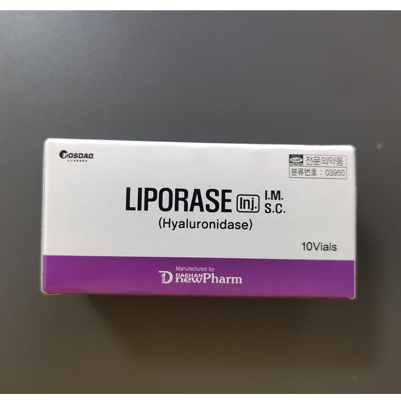 Liporase Inj. (Hyaluronidase) (1500 IU) 10 ml x 10